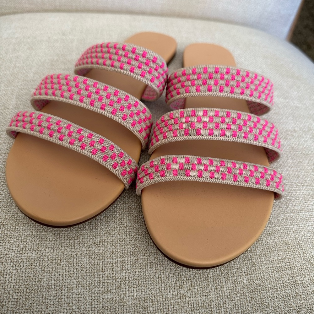 Rothy’s size 11 sandals slides triple band